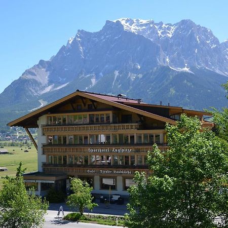 Sporthotel Zugspitze Lermoos Ngoại thất bức ảnh