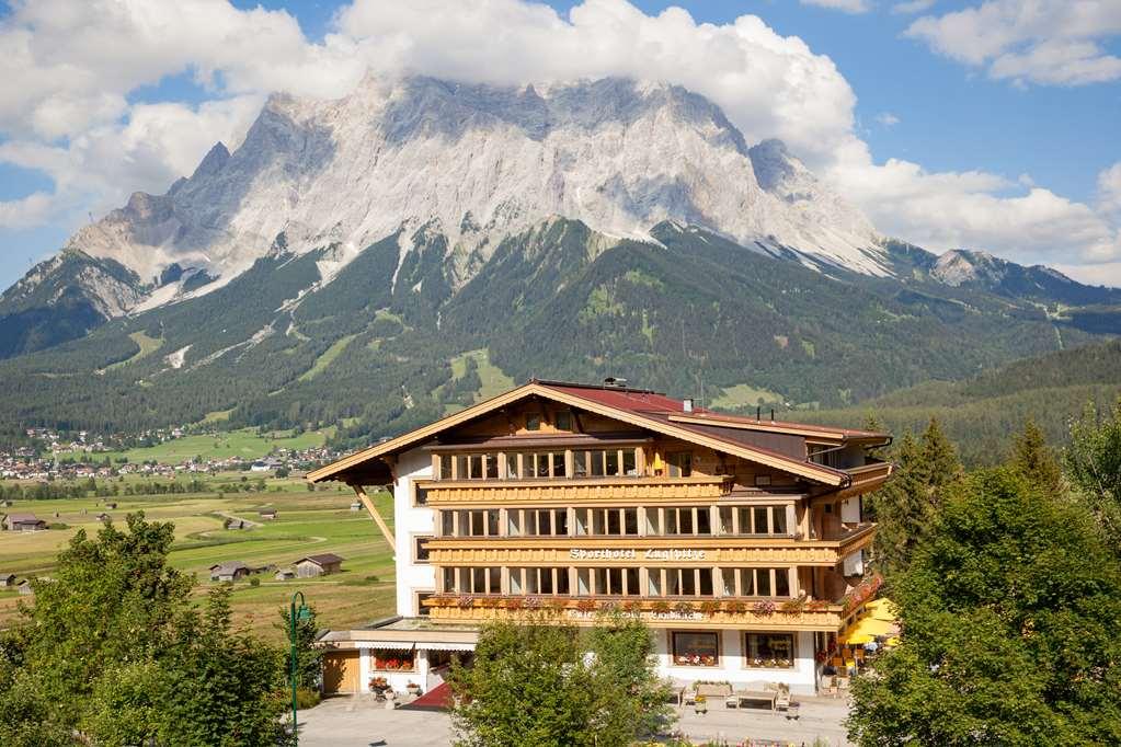 Sporthotel Zugspitze Lermoos Ngoại thất bức ảnh